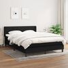 vidaXL &Kappa;&rho;&epsilon;&beta;ά&tau;&iota; Boxspring &mu;&epsilon; &Sigma;&tau;&rho;ώ&mu;&alpha; &Mu;&alpha;ύ&rho;&omicron; 140x190 &epsilon;&kappa;. &Upsilon;&phi;&alpha;&sigma;&mu;ά&tau;&iota;&nu;&omicron;