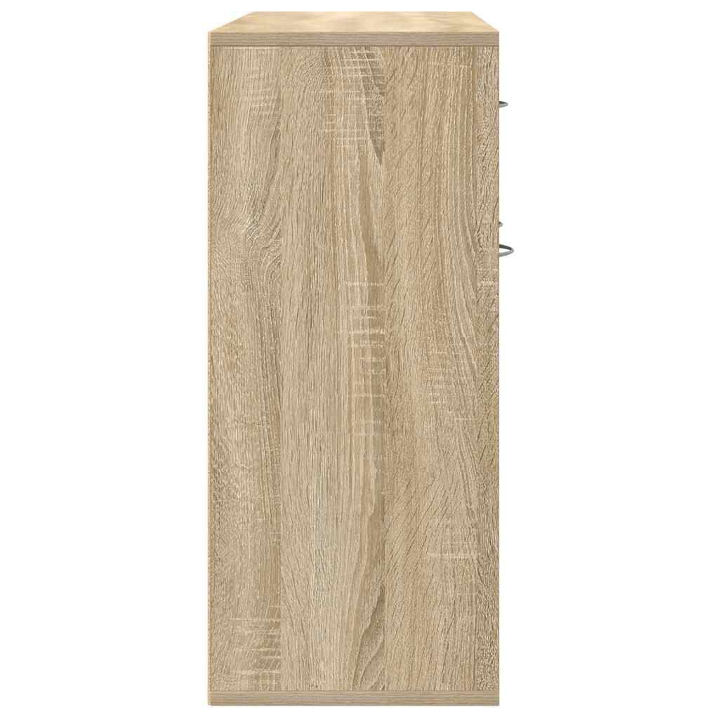 vidaXL Μπουφές Sonoma Δρυς 88 x 30 x 70 εκ. από Επεξεργασμένο Ξύλο