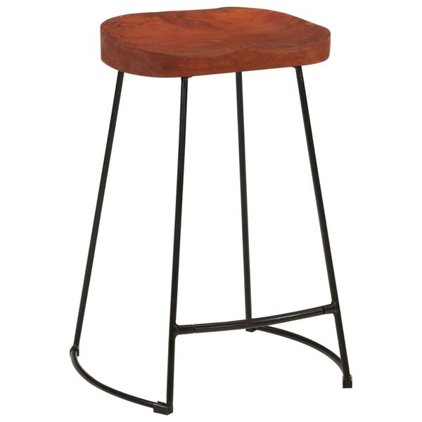 vidaXL Σκαμπό Μπαρ Gavin 2 τεμ. 45x40x63 εκ. από Μασίφ Ξύλο Μάνγκο