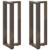 vidaXL &Pi;ό&delta;&iota;&alpha; &Kappa;&omicron;&nu;&sigma;ό&lambda;&alpha;&sigmaf; &sigma;&epsilon; &Sigma;&chi;ή&mu;&alpha; &Tau;, 2 &tau;&epsilon;&mu;. &Mu;&alpha;ύ&rho;&omicron; 25x28x(72-73) &epsilon;&kappa;. &Alpha;&tau;&sigma;ά&lambda;&iota;