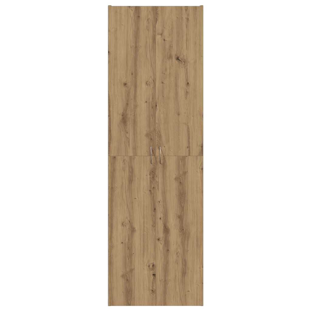 vidaXL Ντουλάπι Αρτισιανή Δρυς 60x32x190 εκ. από Επεξεργασμένο Ξύλο