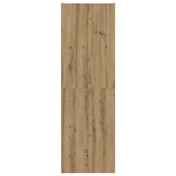 vidaXL Ντουλάπι Αρτισιανή Δρυς 60x32x190 εκ. από Επεξεργασμένο Ξύλο