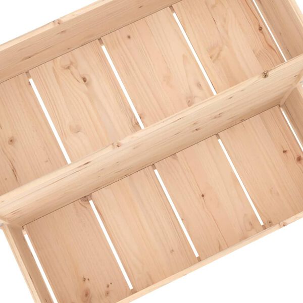 vidaXL Ζαρντινιέρα 110x84x75 εκ. από Μασίφ Ξύλο Πεύκου