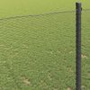 vidaXL Φράχτης Εξαγώνου Γκρι 1 x 100 m Ατσάλι