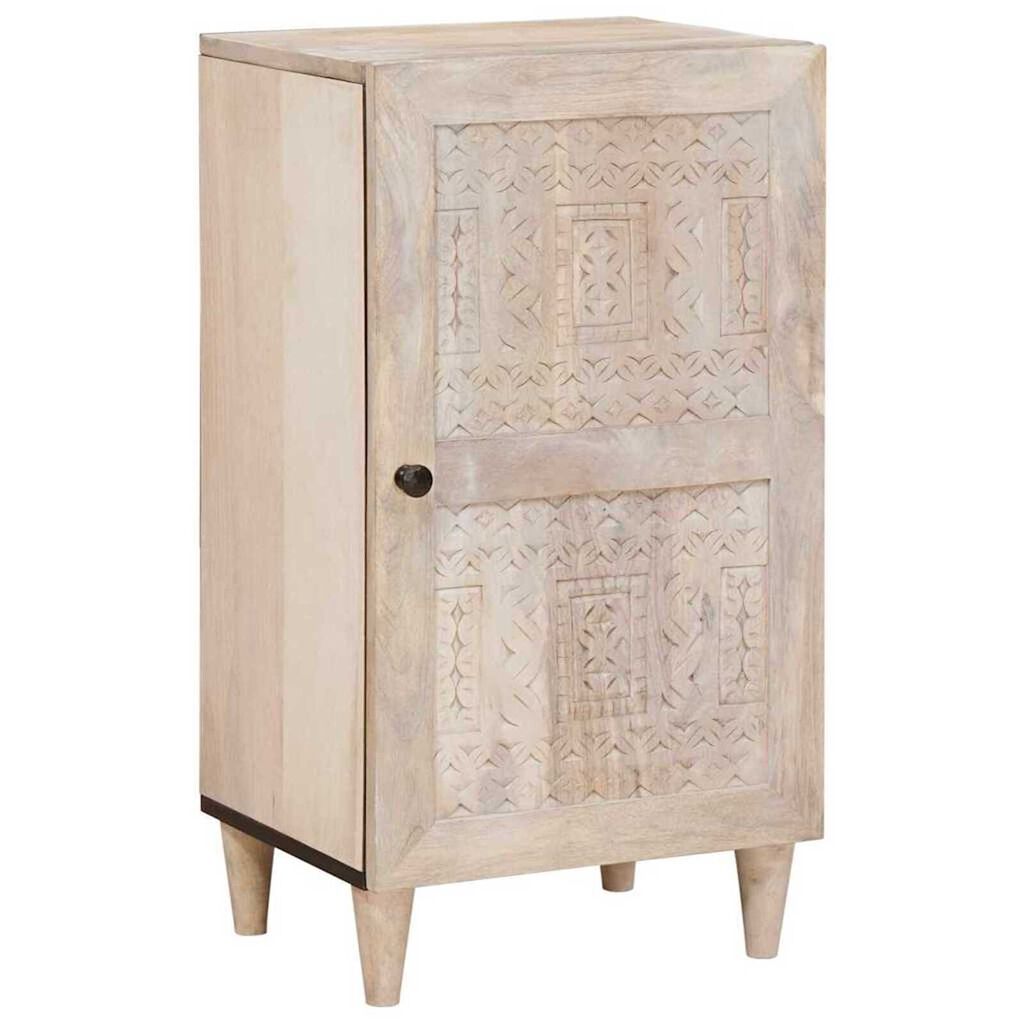 vidaXL Πλαϊνό γραφείο Λευκό 33.5 x 40 x 75 εκ