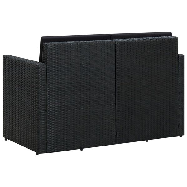 vidaXL &Kappa;&alpha;&nu;&alpha;&pi;έ&sigmaf; &Kappa;ή&pi;&omicron;&upsilon; &Delta;&iota;&theta;έ&sigma;&iota;&omicron;&sigmaf; &Mu;&alpha;ύ&rho;&omicron;&sigmaf; &alpha;&pi;ό &Sigma;&upsilon;&nu;&theta;&epsilon;&tau;&iota;&kappa;ό &Rho;&alpha;&tau;ά&nu; &mu;&epsilon; &Mu;&alpha;&xi;&iota;&lambda;ά&rho;&iota;&alpha;