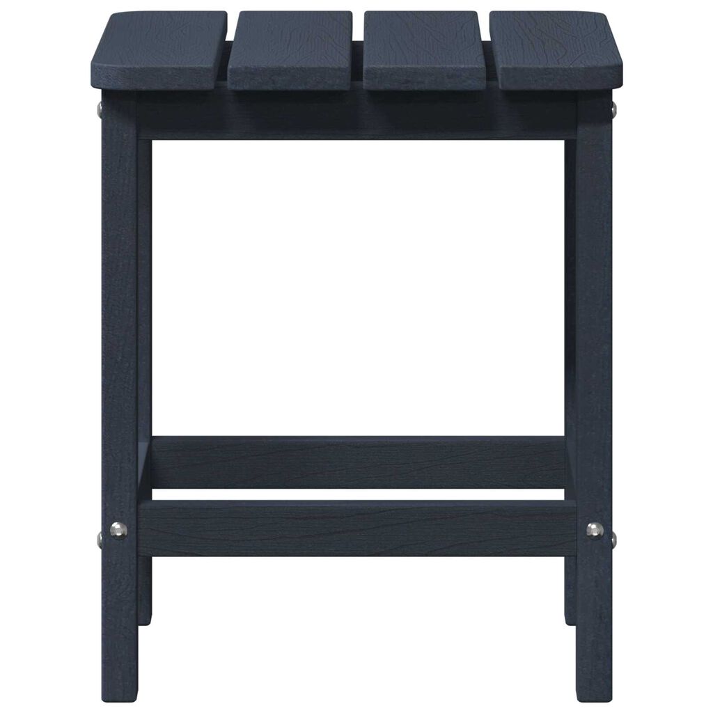 vidaXL Τραπέζι Adirondack Ναυτικό Μπλε 38x38x46 εκ. HDPE