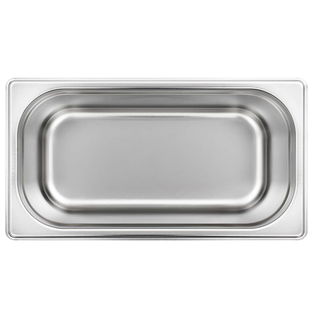 vidaXL Λεκάνες Gastronorm 4 τεμ. GN 1/3 150 χιλ. από Ανοξείδωτο Ατσάλι