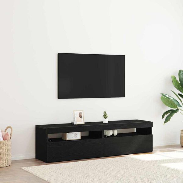 vidaXL &Nu;&tau;&omicron;&upsilon;&lambda;ά&pi;&iota; TV 2 pcs &Mu;&alpha;ύ&rho;&eta; &Omicron;&xi;&upsilon;ά 75 x 35 x 40 &epsilon;&kappa;.