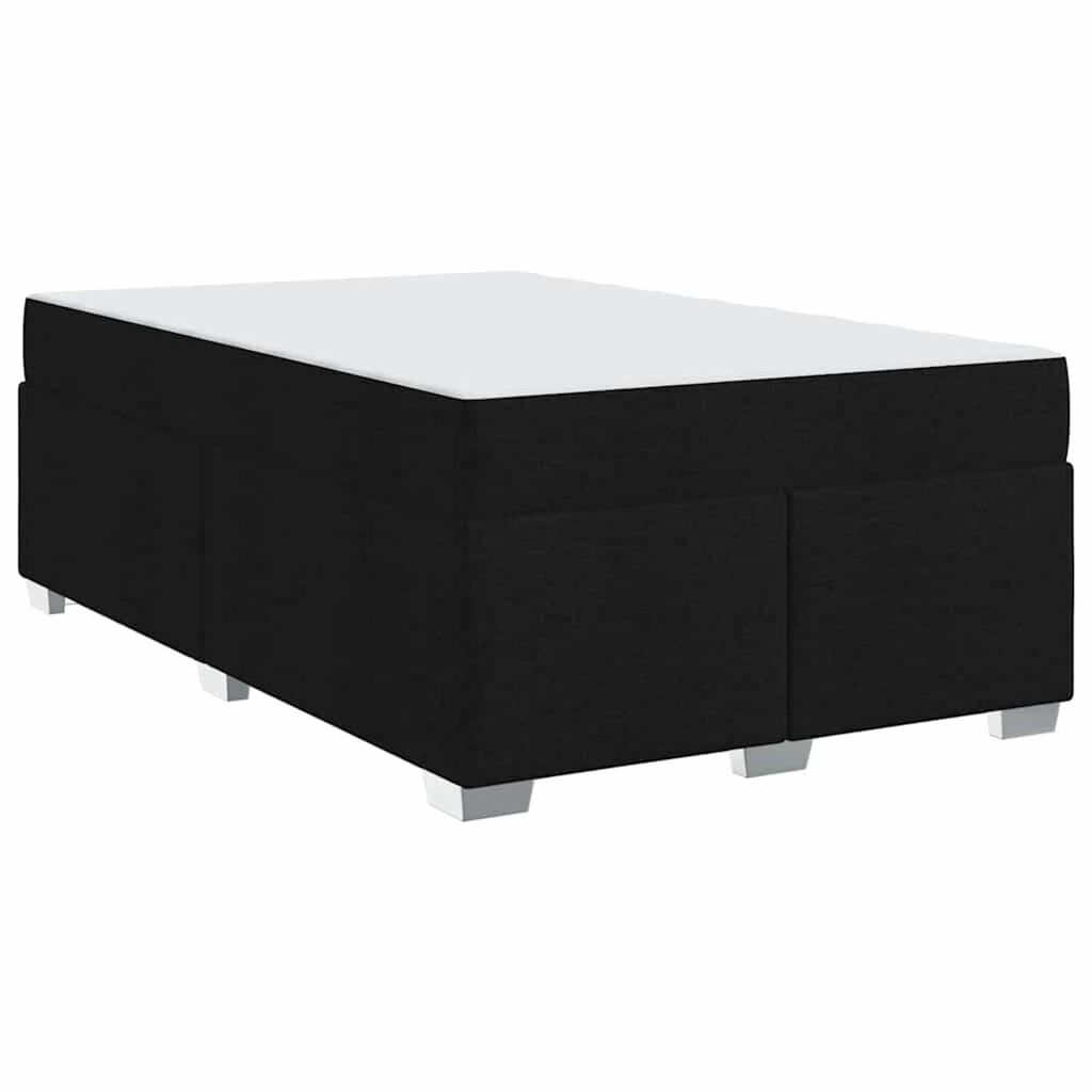 vidaXL Σκελετός Κρεβατιού Μαύρο 120 x 190 cm ύφασμα