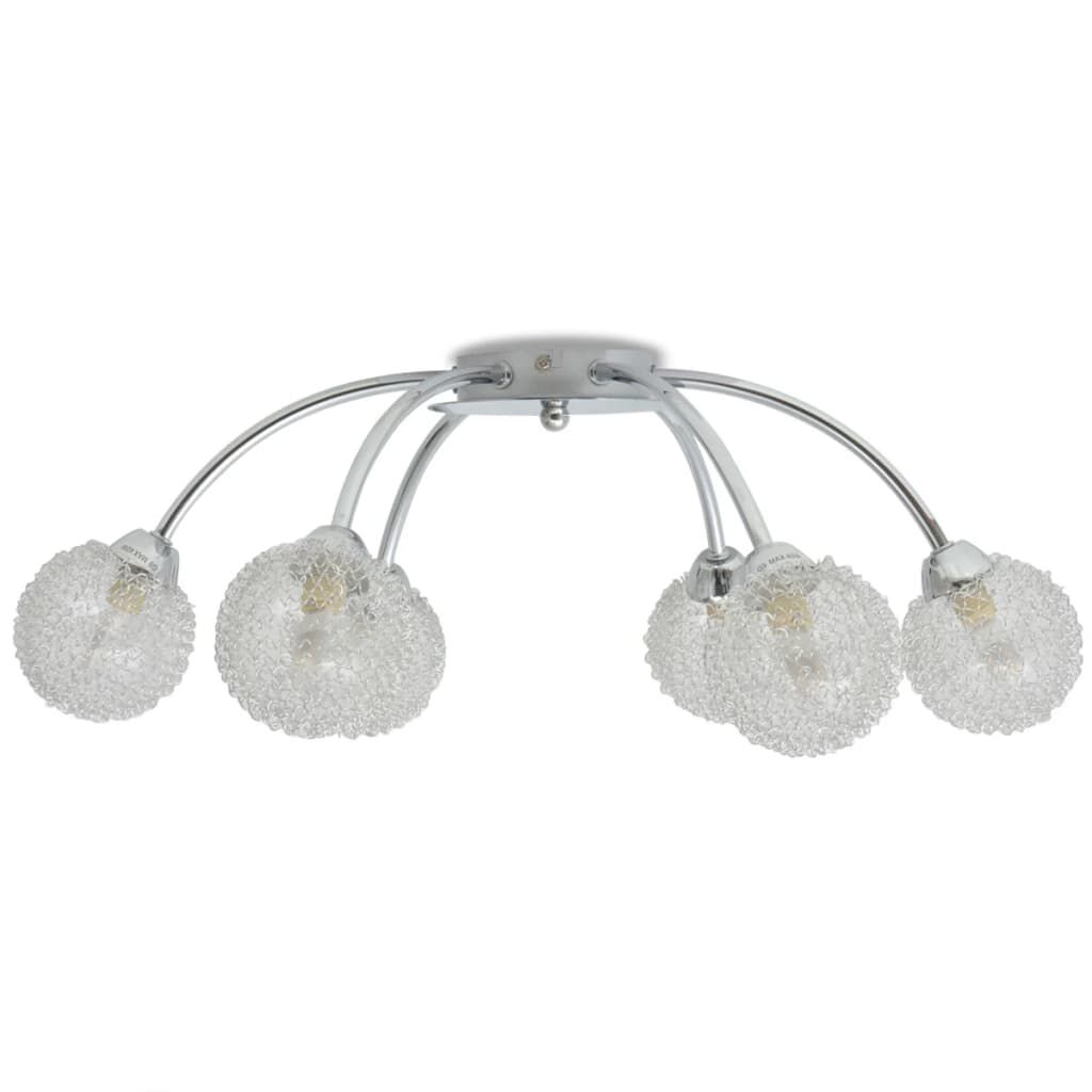 vidaXL Φωτιστικό Οροφής με 6 LED Λαμπτήρες G9 240 W