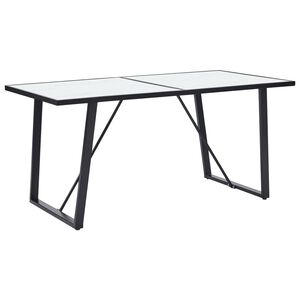 vidaXL &Tau;&rho;&alpha;&pi;&epsilon;&zeta;&alpha;&rho;ί&alpha; &Lambda;&epsilon;&upsilon;&kappa;ή 160 x 80 x 75 &epsilon;&kappa;. &alpha;&pi;ό &Psi;&eta;&mu;έ&nu;&omicron; &Gamma;&upsilon;&alpha;&lambda;ί
