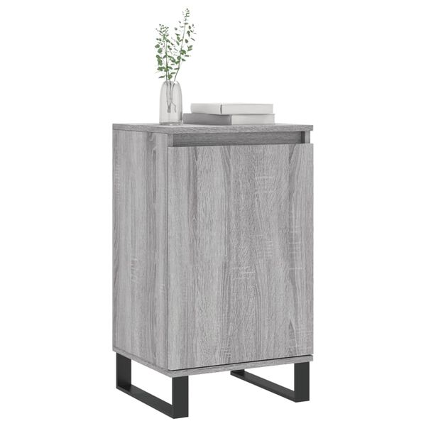 vidaXL Ντουλάπια 2 τεμ. Γκρι Sonoma 40x35x70 εκ. Επεξεργασμένο Ξύλο