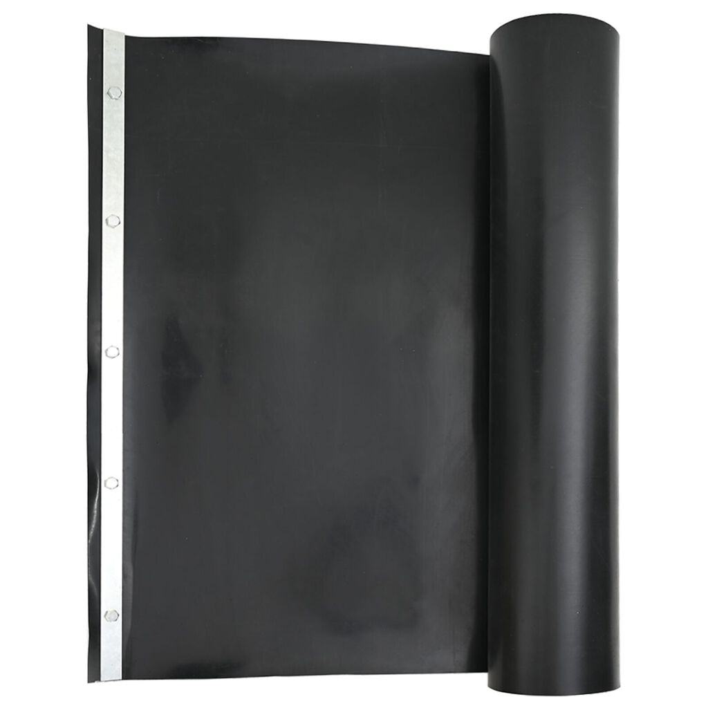 vidaXL Φράγμα ριζών Μαύρο 1 x 5 m HDPE