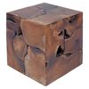 vidaXL &Sigma;&kappa;&alpha;&mu;&pi;ό 2 &tau;&epsilon;&mu;. &Kappa;&alpha;&phi;έ 40x40x45 &epsilon;&kappa;. &alpha;&pi;ό &Mu;&alpha;&sigma;ί&phi; &Xi;ύ&lambda;&omicron; Teak