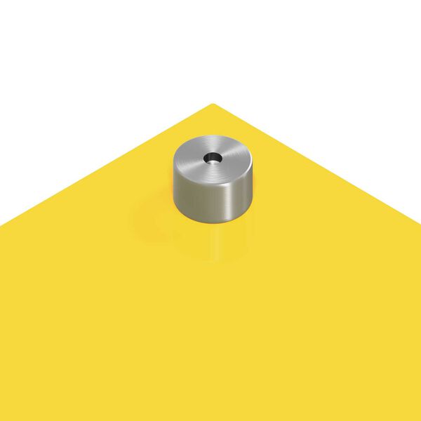 vidaXL Πλαίσιο Κουζίνας Κίτρινο 110x60x0,6 εκ Γυαλί Θερμαινόμενο