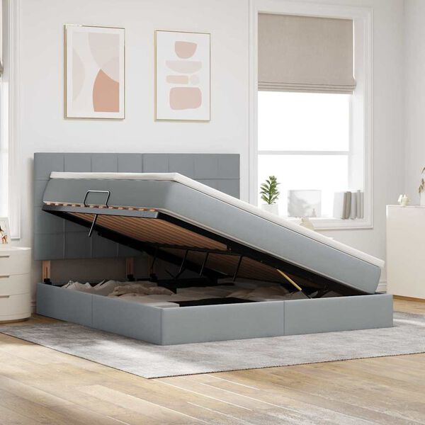 vidaXL &Kappa;&rho;&epsilon;&beta;ά&tau;&iota; &mu;&epsilon; &alpha;&pi;&omicron;&theta;&eta;&kappa;&epsilon;&upsilon;&tau;&iota;&kappa;ό &chi;ώ&rho;&omicron; &kappa;&alpha;&iota; &sigma;&tau;&rho;ώ&mu;&alpha; &mu;&epsilon; &sigma;&tau;&rho;ώ&mu;&alpha; 180 x 200 cm