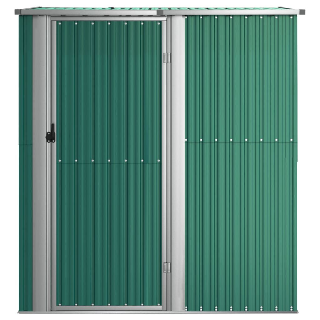 vidaXL Αποθήκη Κήπου Πράσινη 180,5x97x209,5 εκ. από Γαλβαν. Ατσάλι