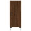 vidaXL Ντουλάπι Καφέ Δρυς 34,5 x 34 x 180 εκ. από Επεξεργασμένο Ξύλο