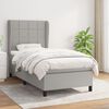 vidaXL &Kappa;&rho;&epsilon;&beta;ά&tau;&iota; Boxspring &mu;&epsilon; &Sigma;&tau;&rho;ώ&mu;&alpha; &Alpha;&nu;&omicron;&iota;&chi;&tau;ό &Gamma;&kappa;&rho;&iota; 90x190 &epsilon;&kappa;. &Upsilon;&phi;&alpha;&sigma;&mu;ά&tau;&iota;&nu;&omicron;