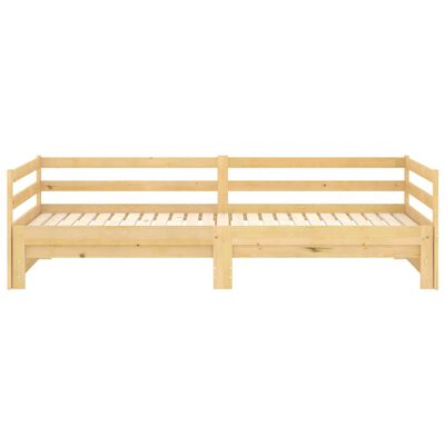 vidaXL Καναπές Κρεβάτι 2 x (90 x 200) εκ. από Μασίφ Ξύλο Πεύκου