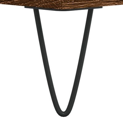 vidaXL Μπουφές Καφέ Δρυς 60x35x70 εκ. από Επεξεργασμένο Ξύλο