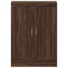 vidaXL Βιβλιοθήκη Καφέ Δρυς 82,5x30,5x115 εκ. Επεξεργασμένο Ξύλο