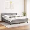 vidaXL &Kappa;&rho;&epsilon;&beta;ά&tau;&iota; Boxspring &mu;&epsilon; &Sigma;&tau;&rho;ώ&mu;&alpha; &Alpha;&nu;&omicron;&iota;&chi;&tau;ό &Gamma;&kappa;&rho;&iota; 180x200 &epsilon;&kappa;. &Upsilon;&phi;&alpha;&sigma;&mu;ά&tau;&iota;&nu;&omicron;