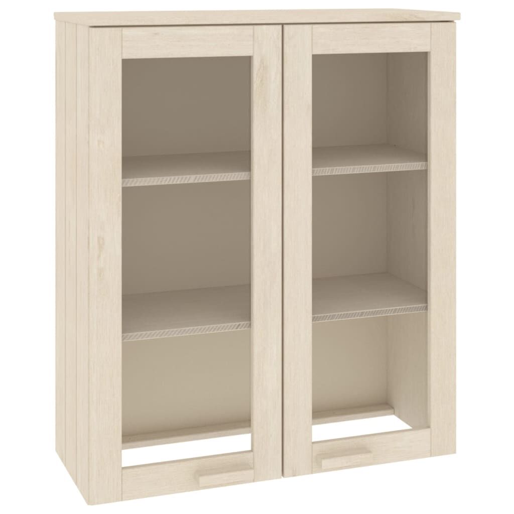 vidaXL Πάνω Μέρος για Ντουλάπι HAMAR Μελί 85 x 35 x 100εκ. Ξύλο Πεύκου