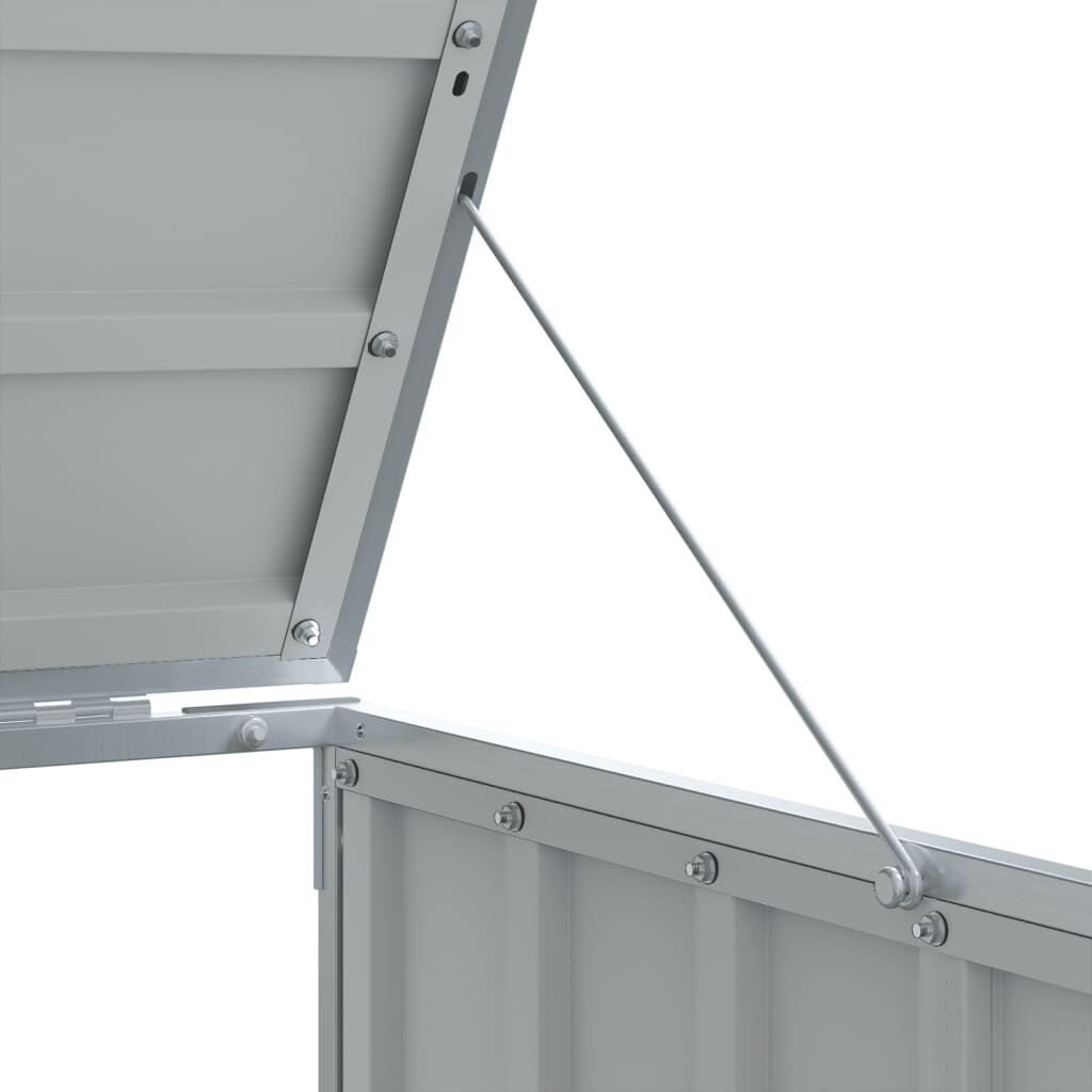 vidaXL Πλαίσιο Κάδων Απορριμμάτων Διπλό Κάδοι 144x81x113 εκ. Ατσάλι