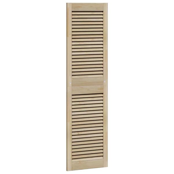 vidaXL Πόρτες Ντουλάπας με πόρτα 4 pcs Καφέ 140.5 x 39.5 x 2.1 εκ