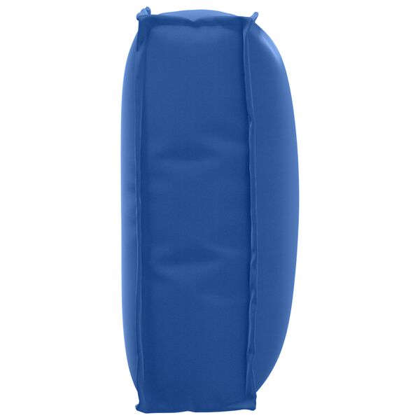 vidaXL Μαξιλάρι παλέτας για πλάτη Μπλε Ρουά 50 x 40 x 12 cm