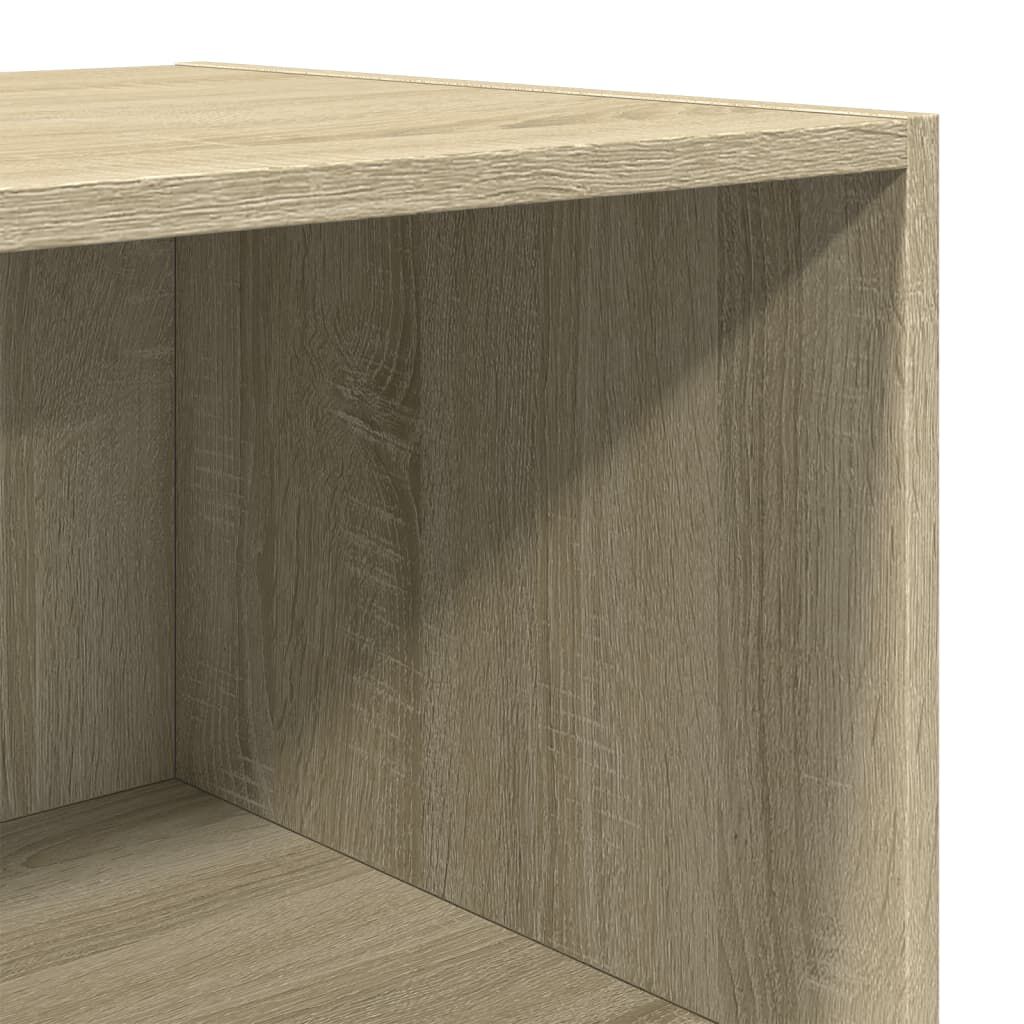 vidaXL Ντουλάπι Sonoma δρυς 50x41x185 εκ. από Επεξεργασμένο Ξύλο
