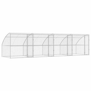 vidaXL &Kappa;&lambda;&omicron;&upsilon;&beta;ί &Sigma;&kappa;ύ&lambda;&omicron;&upsilon; 4 &tau;&mu;&chi;. &Alpha;&sigma;&eta;&mu;ί 8 x 2 x 2 m &Gamma;&alpha;&lambda;&beta;&alpha;&nu;&iota;&sigma;&mu;έ&nu;&omicron;&sigmaf; &chi;ά&lambda;&upsilon;&beta;&alpha;&sigmaf;