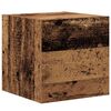 vidaXL Σετ επίπλου τηλεόρασης 5 pcs Παλαιό ξύλο 181 x 30 x 120 εκ