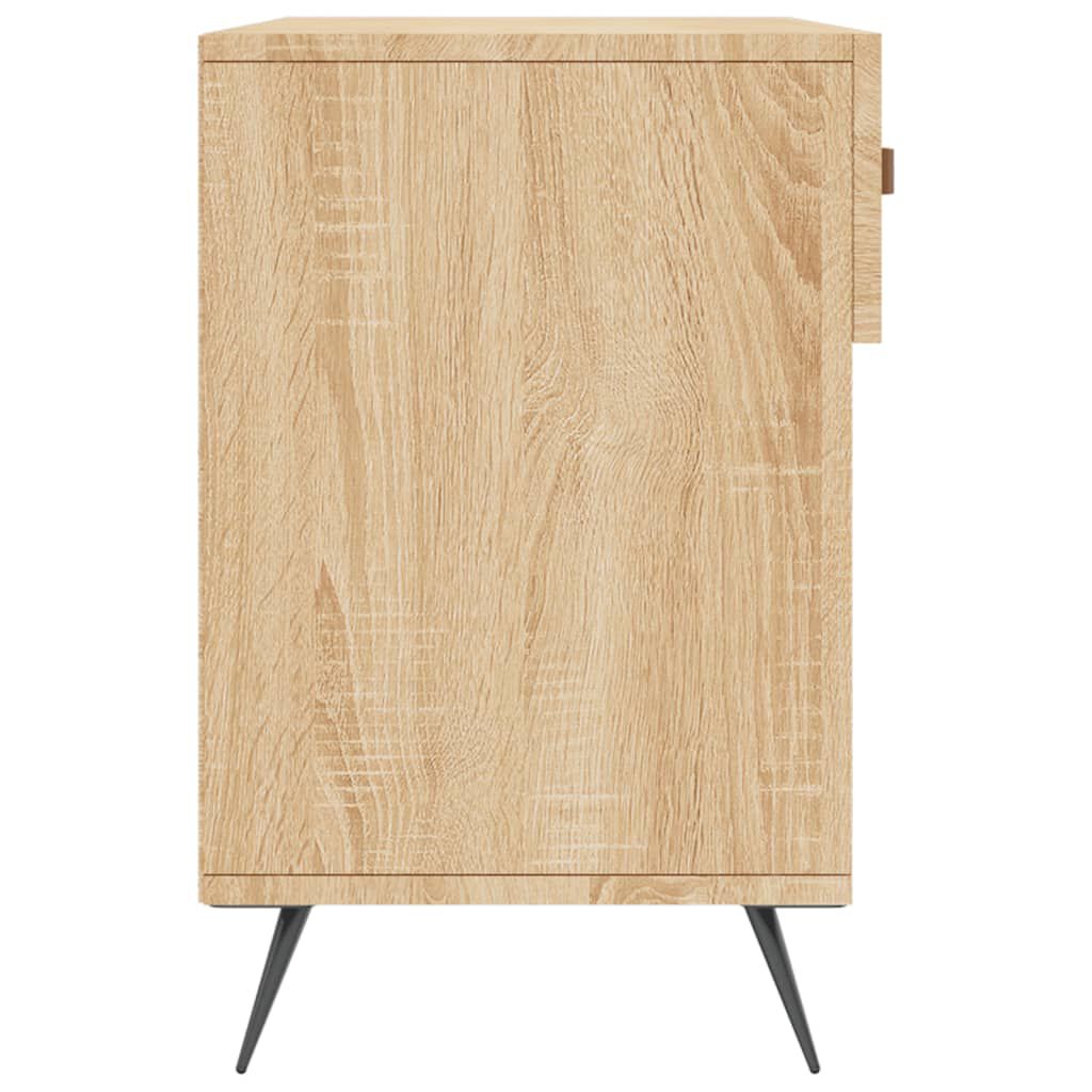 vidaXL Παπουτσοθήκη Sonoma Δρυς 102x35x55 εκ. από Επεξεργασμένο Ξύλο