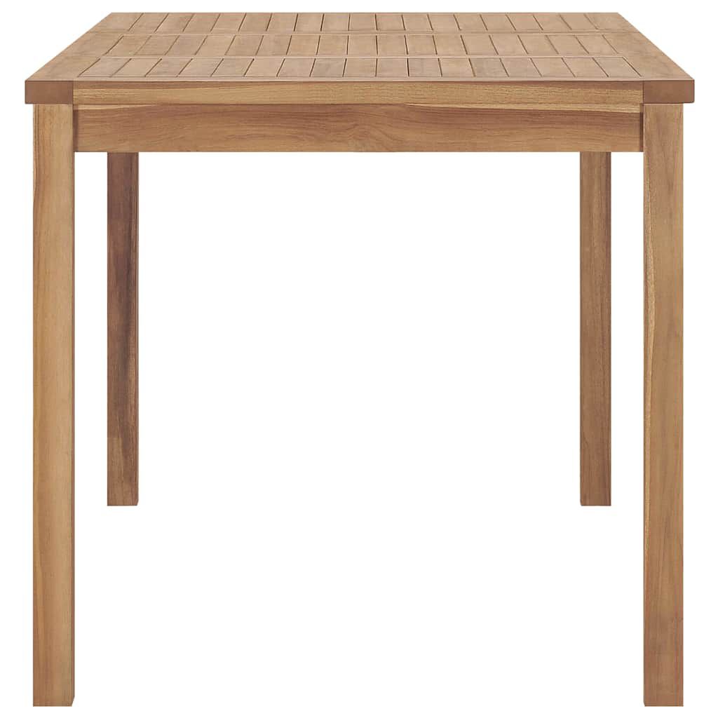 vidaXL Τραπεζαρία Κήπου 140 x 80 x 77 εκ. από Μασίφ Ξύλο Teak