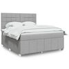 vidaXL &Kappa;&rho;&epsilon;&beta;ά&tau;&iota; Boxspring &mu;&epsilon; &Sigma;&tau;&rho;ώ&mu;&alpha; &Alpha;&nu;&omicron;&iota;&chi;&tau;ό &Gamma;&kappa;&rho;&iota; 180x200 &epsilon;&kappa;. &Upsilon;&phi;&alpha;&sigma;&mu;ά&tau;&iota;&nu;&omicron;