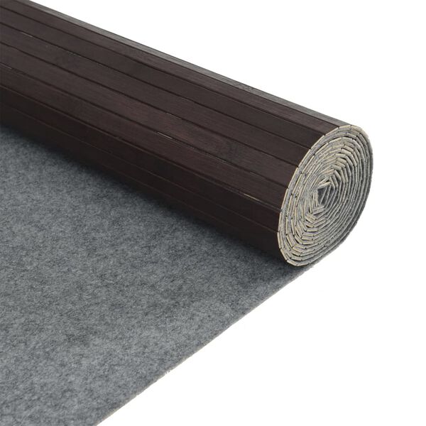 vidaXL Διαχωριστικό Δωματίου Σκούρο Καφέ 165 x 400 εκ. από Μπαμπού