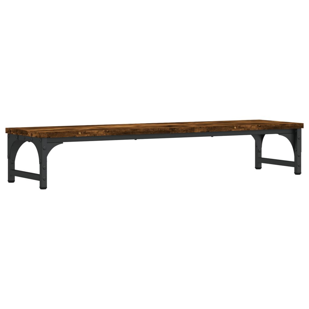 vidaXL Βάση Οθόνης Καπνιστή Δρυς 85x23x15,5 εκ. από Επεξεργασμένο Ξύλο
