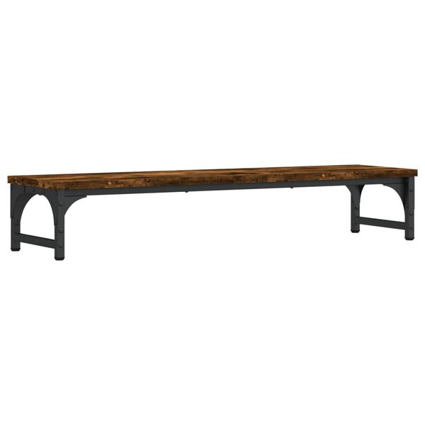 vidaXL Βάση Οθόνης Καπνιστή Δρυς 85x23x15,5 εκ. από Επεξεργασμένο Ξύλο