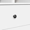 vidaXL Γραφείο με αποθηκευτικό χώρο 2 pcs Λευκό 70 x 50 x 76 εκ.