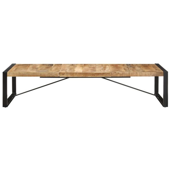vidaXL Τραπεζάκι Σαλονιού 180 x 90 x 40 εκ. Ακατέργαστο Ξύλο Μάνγκο