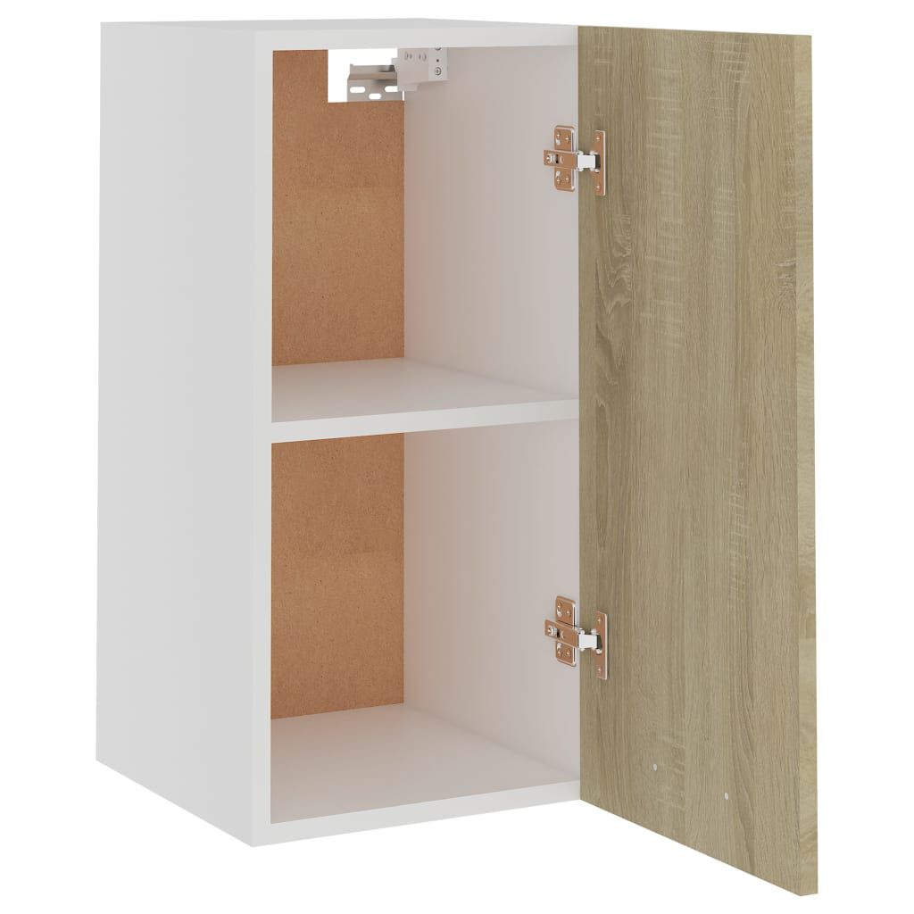 vidaXL Ντουλάπι Κρεμαστό Sonoma Δρυς 29,5x31x60 εκ. από Επεξ. Ξύλο