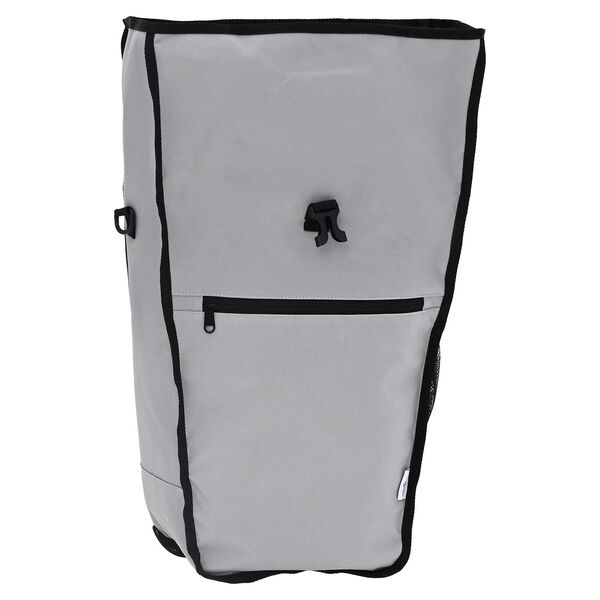 vidaXL Τσάντα Ποδηλάτου για Ράγα 20 L Γκρι 34x16x59 εκ.