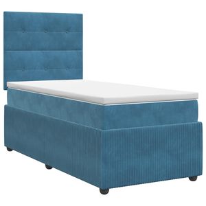 vidaXL &Kappa;&rho;&epsilon;&beta;ά&tau;&iota; box spring &mu;&epsilon; &sigma;&tau;&rho;ώ&mu;&alpha; &Mu;&pi;&lambda;&epsilon; 80 x 200 cm &Beta;&epsilon;&lambda;&omicron;ύ&delta;&omicron;