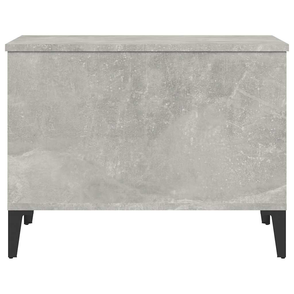 vidaXL Τραπεζάκι Σαλονιού Γκρι Σκυρ. 60x44,5x45 εκ. Επεξεργ. Ξύλο