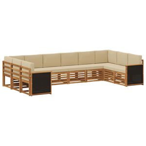 vidaXL &Sigma;&alpha;&lambda;&omicron;&nu;ά&kappa;&iota; &Gamma;&omega;&nu;&iota;&alpha;&kappa;&omicron;ύ &Kappa;&alpha;&nu;&alpha;&pi;έ &mu;&epsilon; &mu;&alpha;&xi;&iota;&lambda;ά&rho;&iota; 7 pcs &Phi;&upsilon;&sigma;&iota;&kappa;ό