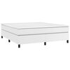 vidaXL &Kappa;&rho;&epsilon;&beta;ά&tau;&iota; Boxspring &mu;&epsilon; &Sigma;&tau;&rho;ώ&mu;&alpha; &Lambda;&epsilon;&upsilon;&kappa;ό 160x200&epsilon;&kappa;.&alpha;&pi;ό &Sigma;&upsilon;&nu;&theta;&epsilon;&tau;&iota;&kappa;ό &Delta;έ&rho;&mu;&alpha;