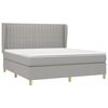 vidaXL &Kappa;&rho;&epsilon;&beta;ά&tau;&iota; Boxspring &mu;&epsilon; &Sigma;&tau;&rho;ώ&mu;&alpha; &Alpha;&nu;. &Pi;&rho;ά&sigma;&iota;&nu;&omicron; 160x200&epsilon;&kappa; &Upsilon;&phi;&alpha;&sigma;&mu;ά&tau;&iota;&nu;&omicron;